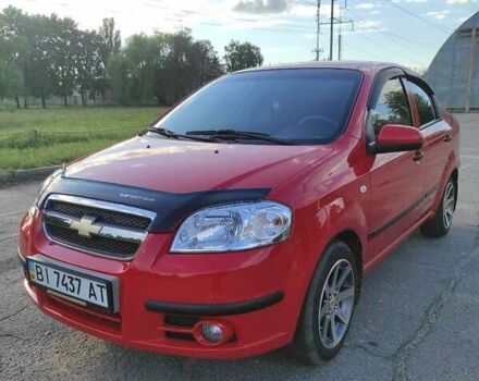 Красный Шевроле Авео, объемом двигателя 1.5 л и пробегом 65 тыс. км за 5500 $, фото 1 на Automoto.ua