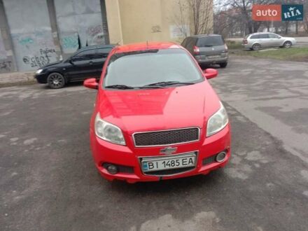 Красный Шевроле Авео, объемом двигателя 1.5 л и пробегом 200 тыс. км за 2400 $, фото 1 на Automoto.ua