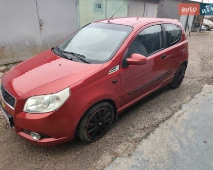Красный Шевроле Авео, объемом двигателя 1.5 л и пробегом 125 тыс. км за 2900 $, фото 1 на Automoto.ua