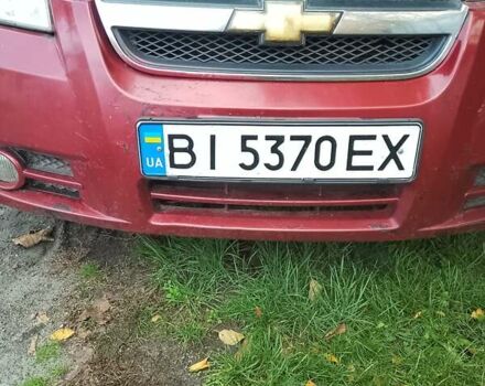 Шевроле Авео 2008 в Кременчуге на Automoto.ua Красный Шевроле Авео, объемом двигателя 1.5 л и пробегом 241 тыс. км за 2700 $, фото 1 на Automoto.ua