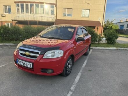 Шевроле Авео 2008 в Попольне на Automoto.ua Красный Шевроле Авео, объемом двигателя 1.5 л и пробегом 261 тыс. км за 3200 $, фото 1 на Automoto.ua