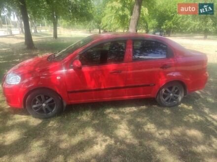 Красный Шевроле Авео, объемом двигателя 1.5 л и пробегом 219 тыс. км за 4796 $, фото 1 на Automoto.ua