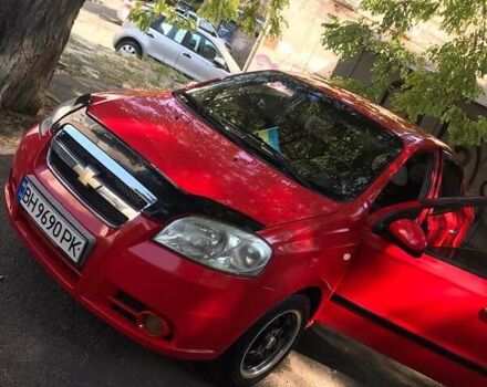 Красный Шевроле Авео, объемом двигателя 1.5 л и пробегом 160 тыс. км за 4300 $, фото 1 на Automoto.ua