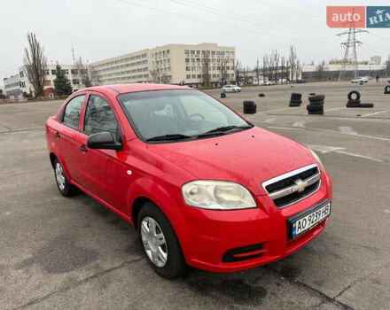Червоний Шевроле Авео, об'ємом двигуна 1.21 л та пробігом 211 тис. км за 3700 $, фото 1 на Automoto.ua