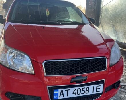 Красный Шевроле Авео, объемом двигателя 1.2 л и пробегом 120 тыс. км за 3100 $, фото 1 на Automoto.ua