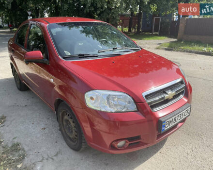 Красный Шевроле Авео, объемом двигателя 1.5 л и пробегом 200 тыс. км за 4100 $, фото 1 на Automoto.ua