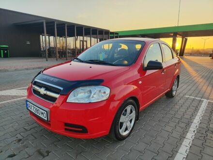 Красный Шевроле Авео, объемом двигателя 1.2 л и пробегом 250 тыс. км за 3560 $, фото 1 на Automoto.ua