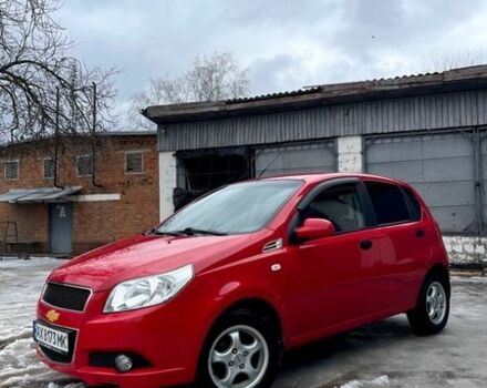 Красный Шевроле Авео, объемом двигателя 1.5 л и пробегом 133 тыс. км за 4500 $, фото 1 на Automoto.ua