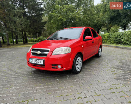 Красный Шевроле Авео, объемом двигателя 1.5 л и пробегом 72 тыс. км за 3500 $, фото 1 на Automoto.ua