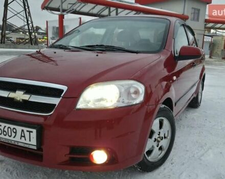 Красный Шевроле Авео, объемом двигателя 1.5 л и пробегом 119 тыс. км за 5700 $, фото 1 на Automoto.ua