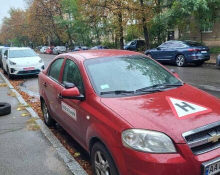 Красный Шевроле Авео, объемом двигателя 1.5 л и пробегом 178 тыс. км за 4999 $, фото 1 на Automoto.ua