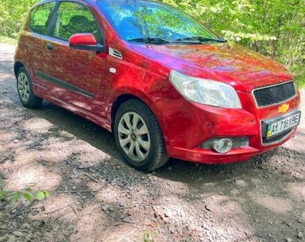 Красный Шевроле Авео, объемом двигателя 1.5 л и пробегом 110 тыс. км за 5400 $, фото 1 на Automoto.ua