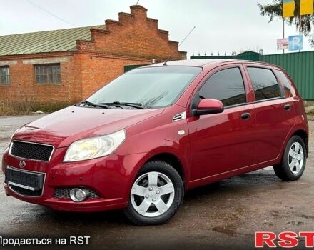 Красный Шевроле Авео, объемом двигателя 1.4 л и пробегом 45 тыс. км за 5950 $, фото 1 на Automoto.ua
