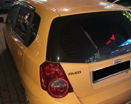 Желтый Шевроле Авео, объемом двигателя 1.21 л и пробегом 190 тыс. км за 4200 $, фото 1 на Automoto.ua