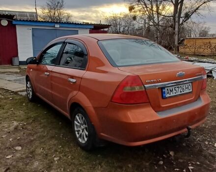 Желтый Шевроле Авео, объемом двигателя 1.6 л и пробегом 180 тыс. км за 3600 $, фото 2 на Automoto.ua