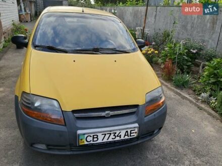 Жовтий Шевроле Авео, об'ємом двигуна 1.5 л та пробігом 243 тис. км за 2100 $, фото 1 на Automoto.ua