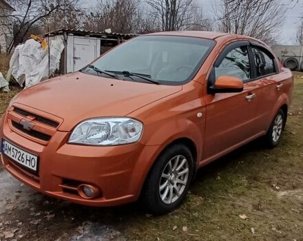 Желтый Шевроле Авео, объемом двигателя 1.6 л и пробегом 180 тыс. км за 3600 $, фото 1 на Automoto.ua