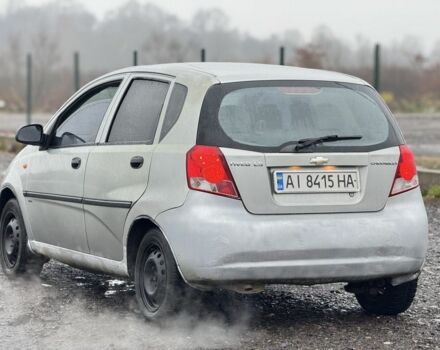 Серый Шевроле Авео, объемом двигателя 1.2 л и пробегом 181 тыс. км за 1550 $, фото 4 на Automoto.ua