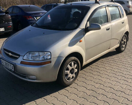 Серый Шевроле Авео, объемом двигателя 1.5 л и пробегом 277 тыс. км за 2600 $, фото 1 на Automoto.ua