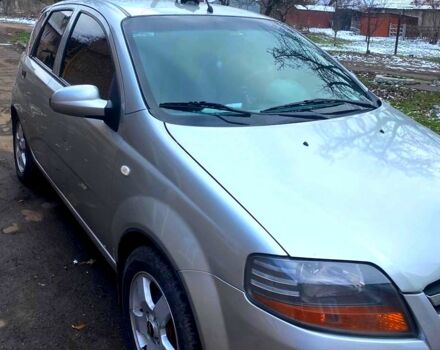 Серый Шевроле Авео, объемом двигателя 1.5 л и пробегом 290 тыс. км за 3350 $, фото 1 на Automoto.ua
