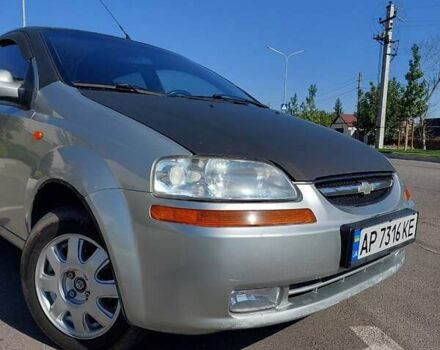 Серый Шевроле Авео, объемом двигателя 1.5 л и пробегом 201 тыс. км за 3200 $, фото 1 на Automoto.ua