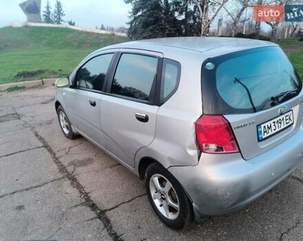 Серый Шевроле Авео, объемом двигателя 1.5 л и пробегом 204 тыс. км за 2700 $, фото 6 на Automoto.ua