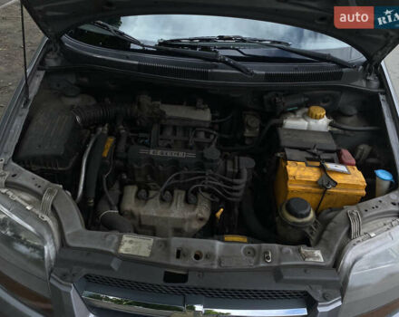 Серый Шевроле Авео, объемом двигателя 1.5 л и пробегом 137 тыс. км за 4200 $, фото 14 на Automoto.ua