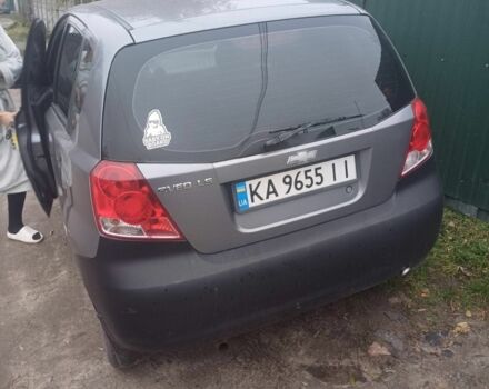 Серый Шевроле Авео, объемом двигателя 1.5 л и пробегом 477 тыс. км за 1700 $, фото 2 на Automoto.ua