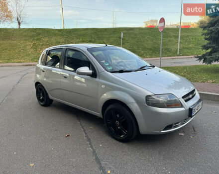 Серый Шевроле Авео, объемом двигателя 1.2 л и пробегом 220 тыс. км за 3450 $, фото 6 на Automoto.ua