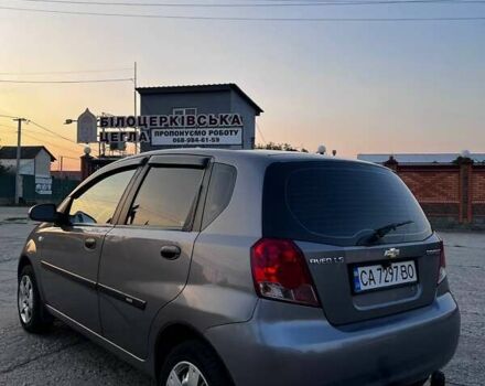 Серый Шевроле Авео, объемом двигателя 1.5 л и пробегом 156 тыс. км за 3899 $, фото 4 на Automoto.ua