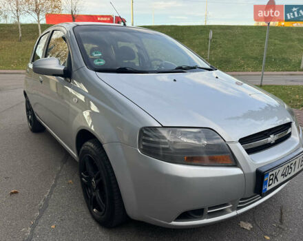 Серый Шевроле Авео, объемом двигателя 1.2 л и пробегом 220 тыс. км за 3450 $, фото 22 на Automoto.ua