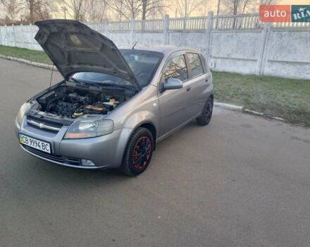 Серый Шевроле Авео, объемом двигателя 1.5 л и пробегом 224 тыс. км за 3500 $, фото 20 на Automoto.ua