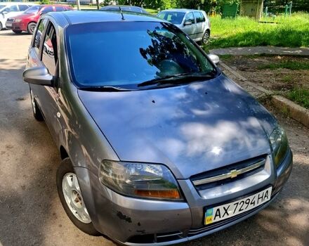 Серый Шевроле Авео, объемом двигателя 1.5 л и пробегом 144 тыс. км за 2950 $, фото 2 на Automoto.ua