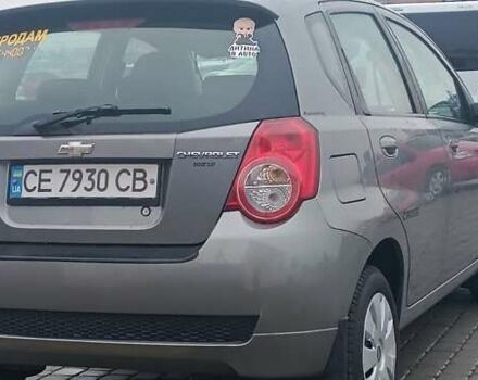 Серый Шевроле Авео, объемом двигателя 1.2 л и пробегом 200 тыс. км за 3500 $, фото 5 на Automoto.ua