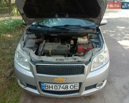 Серый Шевроле Авео, объемом двигателя 1.4 л и пробегом 194 тыс. км за 5500 $, фото 5 на Automoto.ua