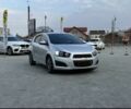 Серый Шевроле Авео, объемом двигателя 1.2 л и пробегом 208 тыс. км за 5800 $, фото 1 на Automoto.ua