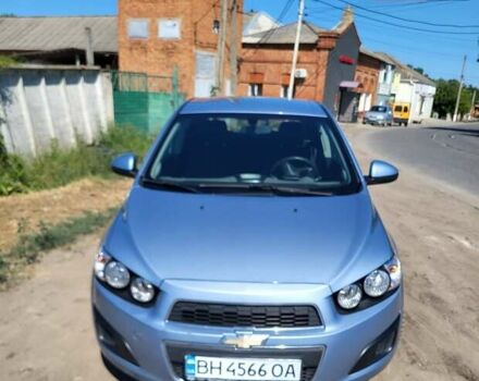 Серый Шевроле Авео, объемом двигателя 1.6 л и пробегом 98 тыс. км за 6999 $, фото 1 на Automoto.ua
