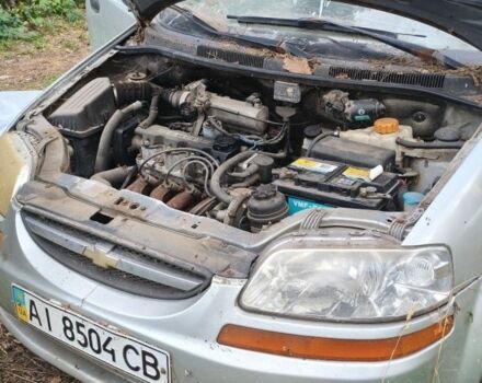 Сірий Шевроле Авео, об'ємом двигуна 1.4 л та пробігом 160 тис. км за 2000 $, фото 6 на Automoto.ua