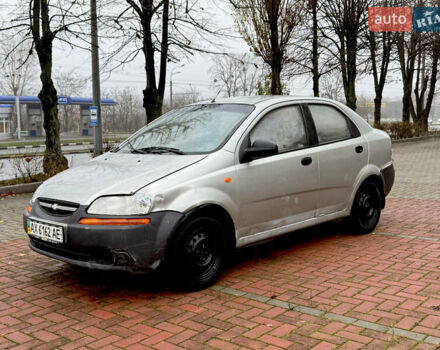 Серый Шевроле Авео, объемом двигателя 1.5 л и пробегом 153 тыс. км за 1500 $, фото 2 на Automoto.ua