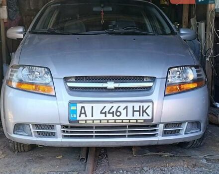 Серый Шевроле Авео, объемом двигателя 1.5 л и пробегом 160 тыс. км за 3750 $, фото 1 на Automoto.ua