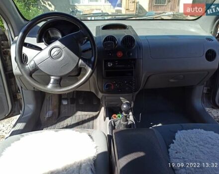 Серый Шевроле Авео, объемом двигателя 1.4 л и пробегом 222 тыс. км за 2800 $, фото 3 на Automoto.ua