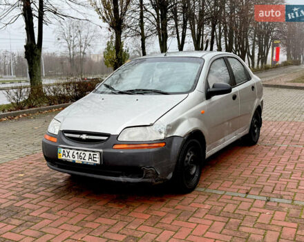 Серый Шевроле Авео, объемом двигателя 1.5 л и пробегом 153 тыс. км за 1500 $, фото 1 на Automoto.ua