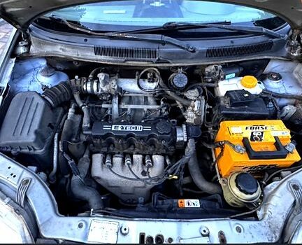 Серый Шевроле Авео, объемом двигателя 1.5 л и пробегом 351 тыс. км за 1499 $, фото 5 на Automoto.ua