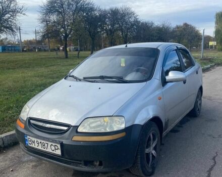 Серый Шевроле Авео, объемом двигателя 1.5 л и пробегом 355 тыс. км за 2200 $, фото 1 на Automoto.ua