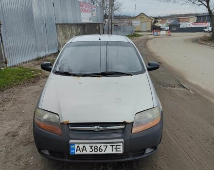Серый Шевроле Авео, объемом двигателя 1.5 л и пробегом 359 тыс. км за 1400 $, фото 2 на Automoto.ua