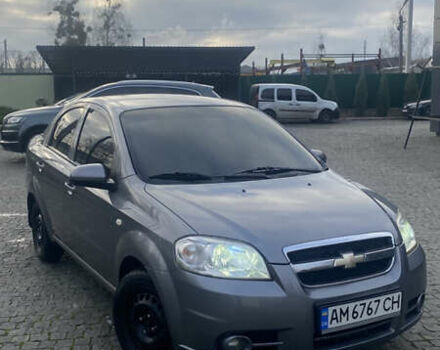 Сірий Шевроле Авео, об'ємом двигуна 1.4 л та пробігом 195 тис. км за 4500 $, фото 5 на Automoto.ua