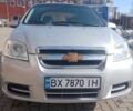 Серый Шевроле Авео, объемом двигателя 1.5 л и пробегом 257 тыс. км за 3599 $, фото 1 на Automoto.ua