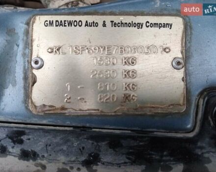 Серый Шевроле Авео, объемом двигателя 1.5 л и пробегом 180 тыс. км за 3200 $, фото 14 на Automoto.ua