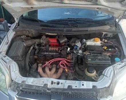 Серый Шевроле Авео, объемом двигателя 1.5 л и пробегом 220 тыс. км за 3800 $, фото 7 на Automoto.ua