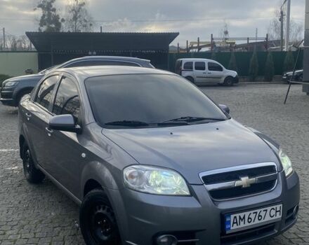 Сірий Шевроле Авео, об'ємом двигуна 1.4 л та пробігом 195 тис. км за 4500 $, фото 5 на Automoto.ua